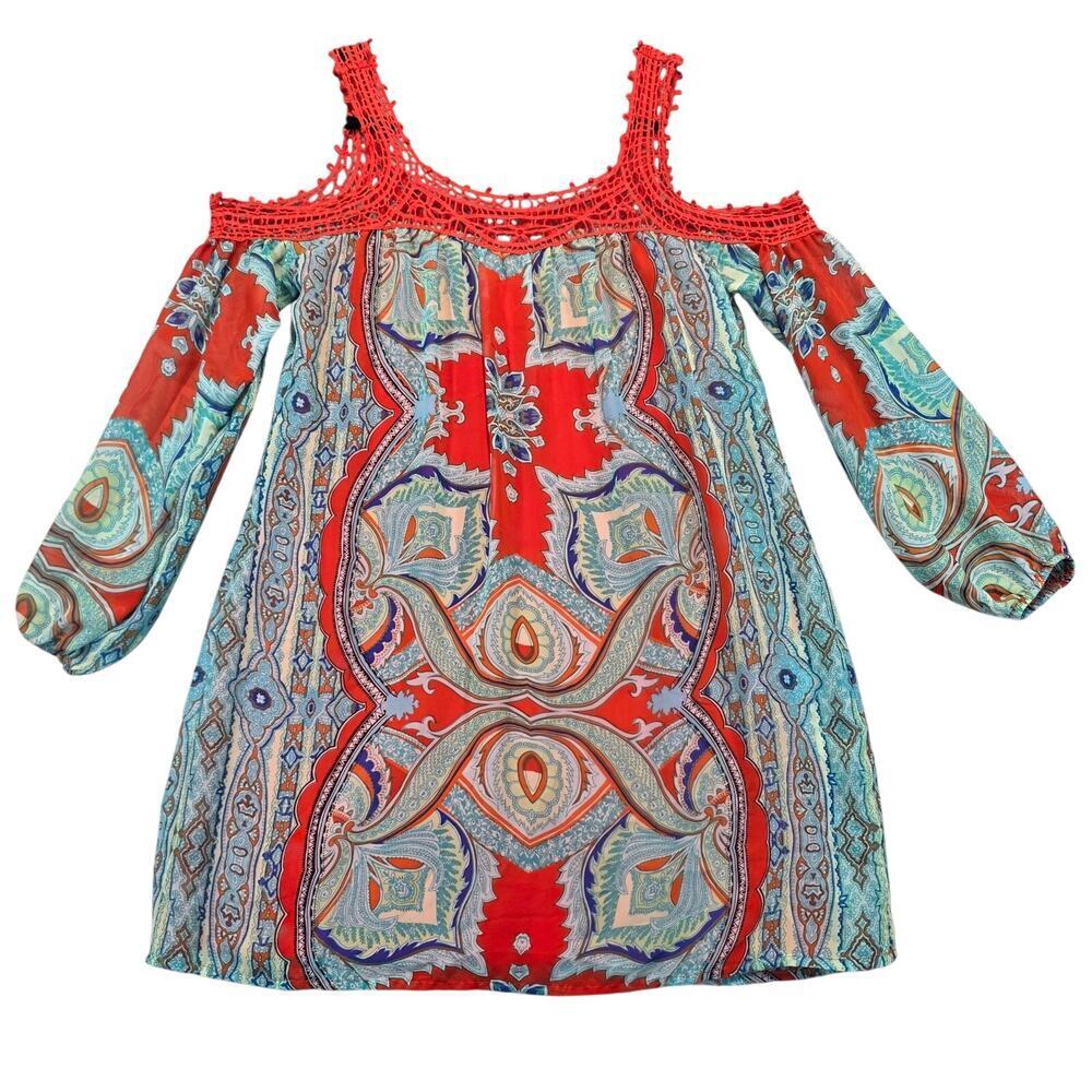 Speeckless vibrant color dress size small